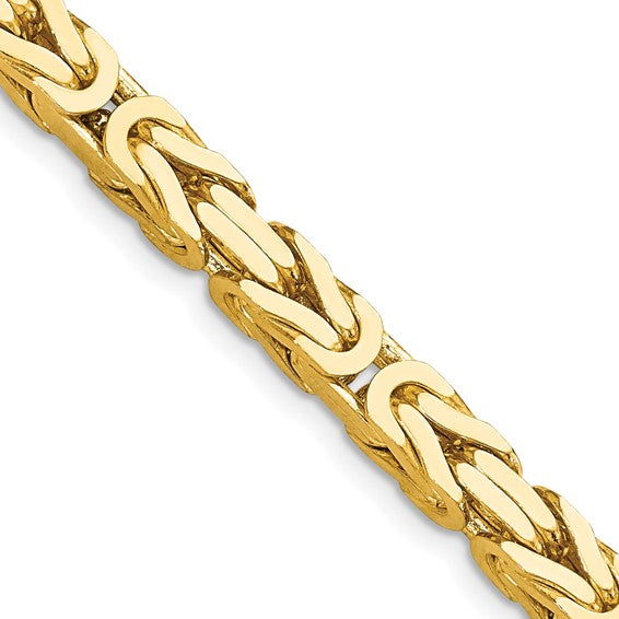 Yellow 14 Karat Chain Length 20 Weight 31.34 Mm 5 Style: Byzantine
MM Width: 5
Gram Weight: 31.34