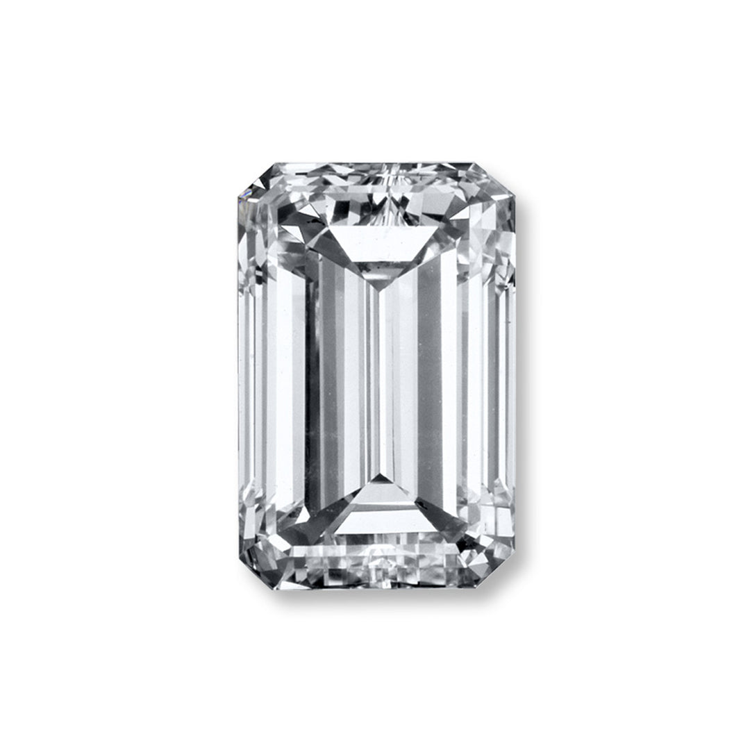 Lab Diamond Loose Stones With One = 3.05Ct Emerald F Vs1 Diamond