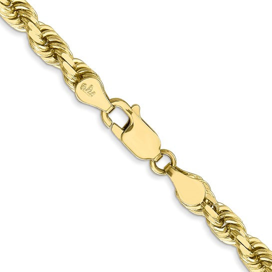 14K Yellow Gold Rope Chain, 20 inch, 4.6mm