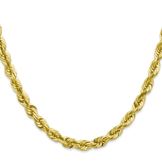 14K Yellow Gold Diamond-Cut Chain, 18 inch