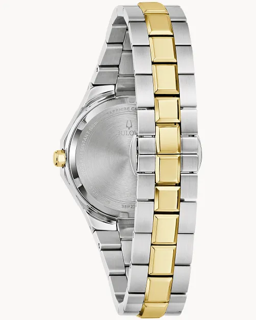 Bulova Prestige Two-Tone Diamond Women&