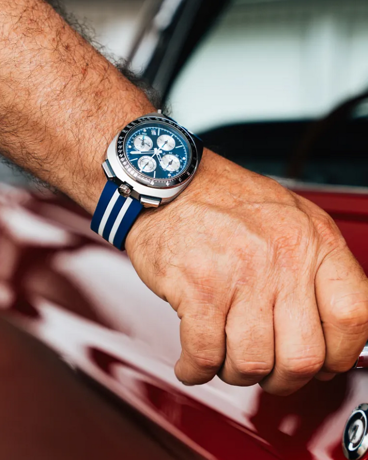 Bulova Shelby Racer Chronograph Watch, 43mm