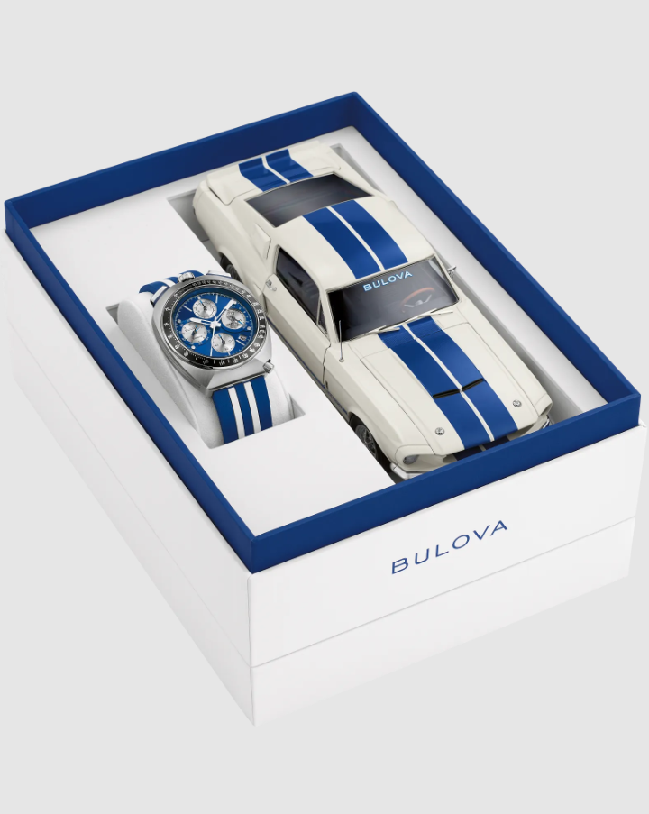 Bulova Shelby Racer Chronograph Watch, 43mm