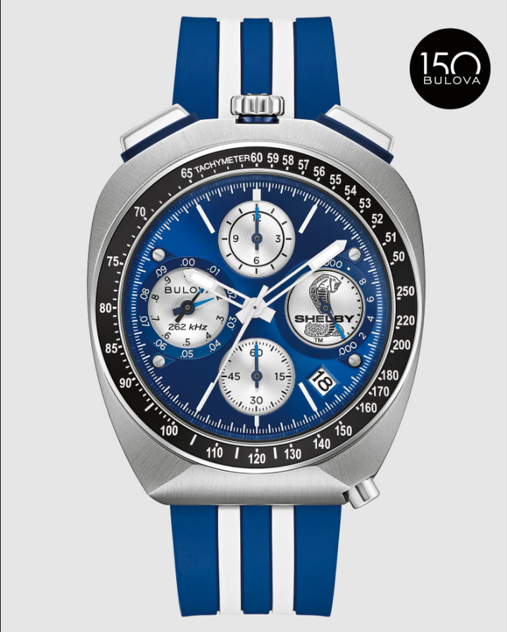 Bulova Shelby Racer Chronograph Watch, 43mm