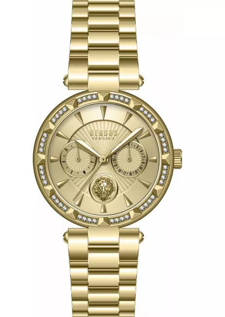 Yellow Mid-Tier Watch Mfg Versus Versace