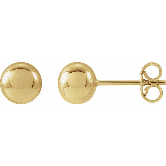 Precious Metal (No Stones) Earring