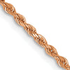 Rose 10 Karat Chain Length 20