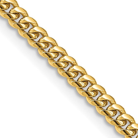 Yellow 10 Karat Chain Length 2