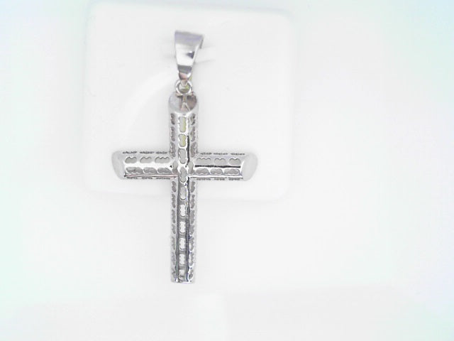 White Sterling Silver Charm