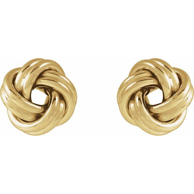 Precious Metal (No Stones) Earring