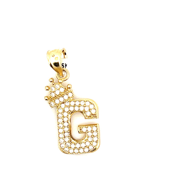 Yellow 10 Karat G Initials Cha