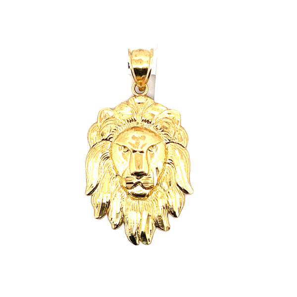 Yellow 10 Karat LION Hip Hop C