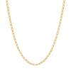 10k Yellow Gold Diamond Cut Marine Chain 22 inch