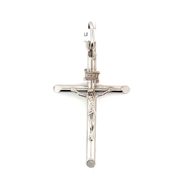 White 10 Karat Religious Charm