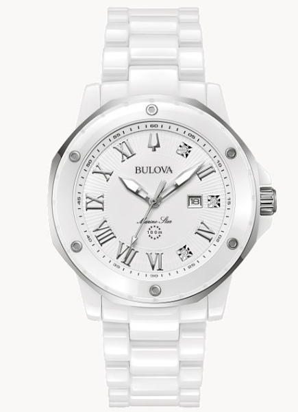 Bulova White Marine Star Series A