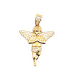 Yellow 10 Karat Hip Hop Charm