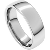 Precious Metal (No Stones) Wedding Bands  -  Men'