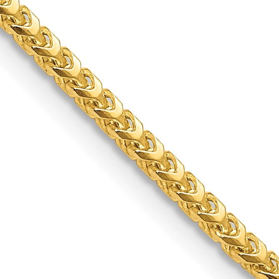 Yellow 14 Karat Chain Length 2