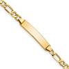 Yellow 10 Karat Id Bracelet Le