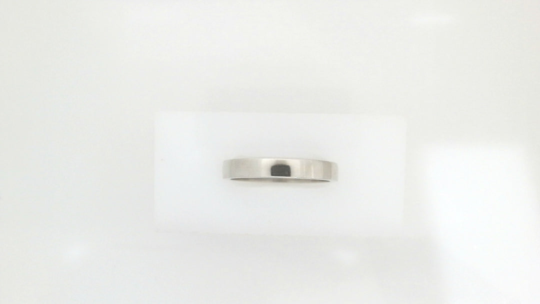 Precious Metal (No Stones) Wedding Bands  -  Men'