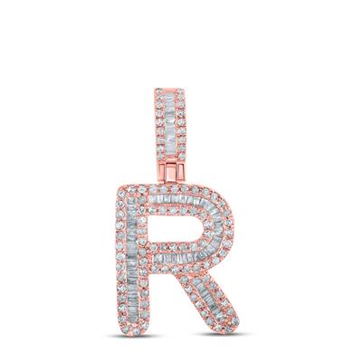 Rose 10 Karat Initial Pendant