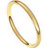 Precious Metal (No Stones) Wedding Bands  -  Men'
