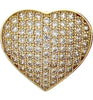 Lady's Yellow 14 Karat Heart F