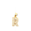 Yellow 10 Karat R Initials Cha