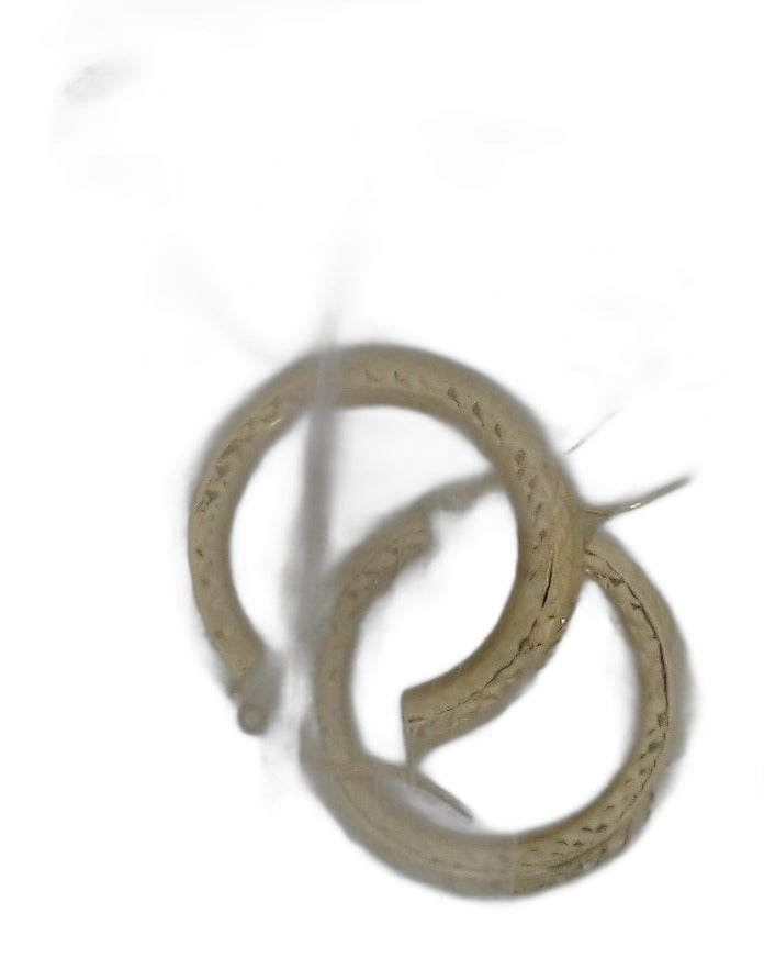 Precious Metal (No Stones) Earring