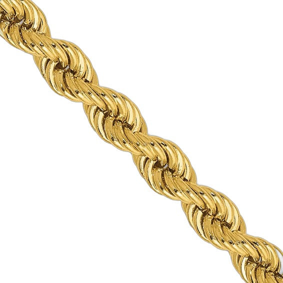 Yellow 14 Karat Diamond Cut Chain Length 18